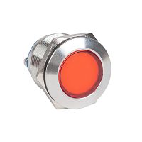 Лампа красная сигнальная S-Pro67 19 мм 24В PROxima | код  s-pro67-312 | EKF